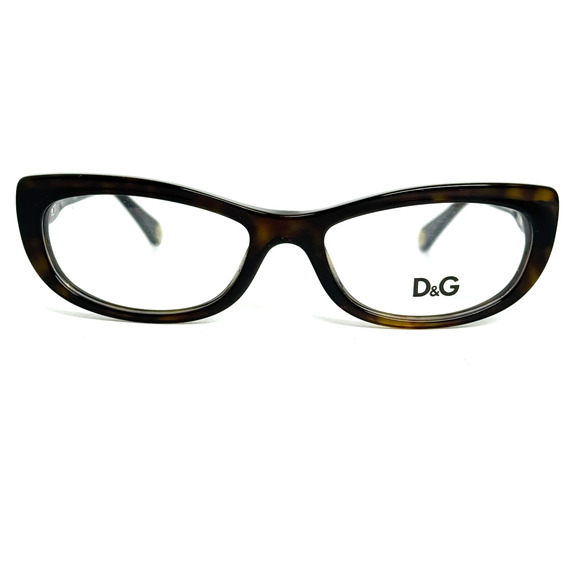 Dolce & Gabbana DG 1202 502 Havana Tortoise Eyeglasses 51-16-135 H17801 - Picture 1 of 7